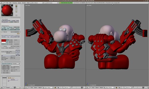 W.I.P. - Narizón marine espacial, estilo clásico