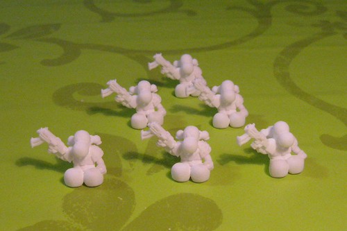 Narizones marines espaciales, ahora en 3D