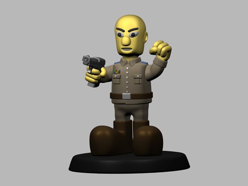 W.I.P. - Coronel Li, versión cartoon