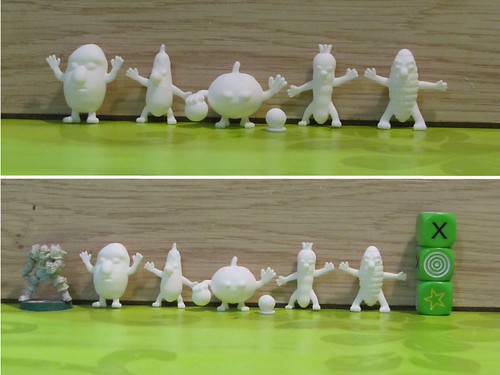 The Botanicals - Fantasy Basketball Team - Printed in 3D with Shapeways