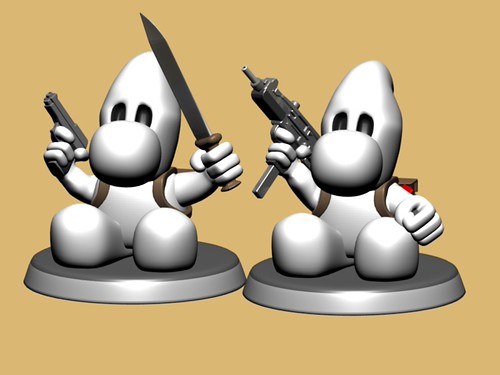 Macutes con armas convencionales