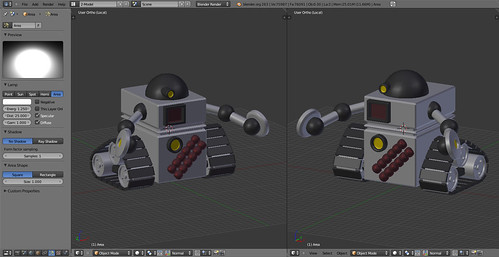 Concept art - Robot for Futuristic Football game