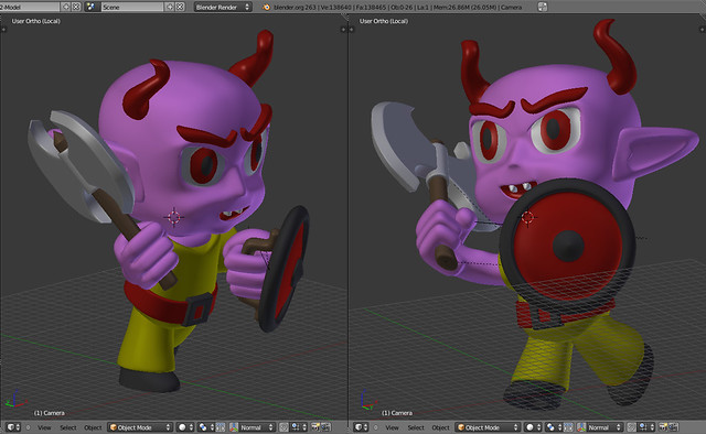 Demonkin warrior with axe