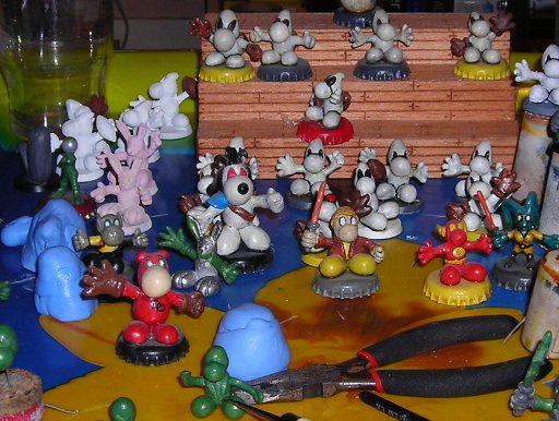 Esculpiendo figuritas