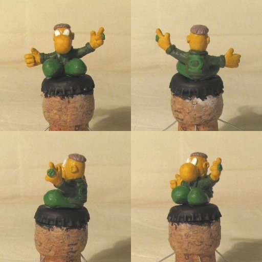 WIP : Fan Green Lantern - Primera capa de pintura