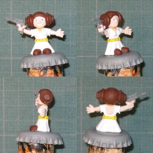 Pintando la princesa estelar